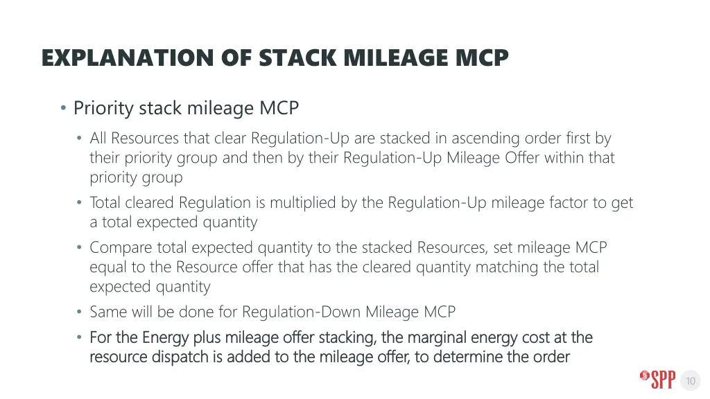 explanation of stack mileage mcp 1