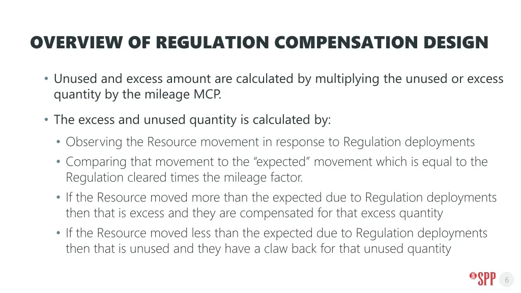 overview of regulation compensation design 2