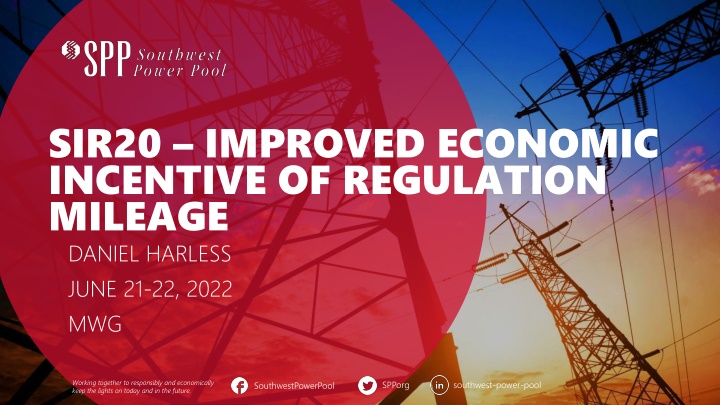 sir20 improved economic incentive of regulation
