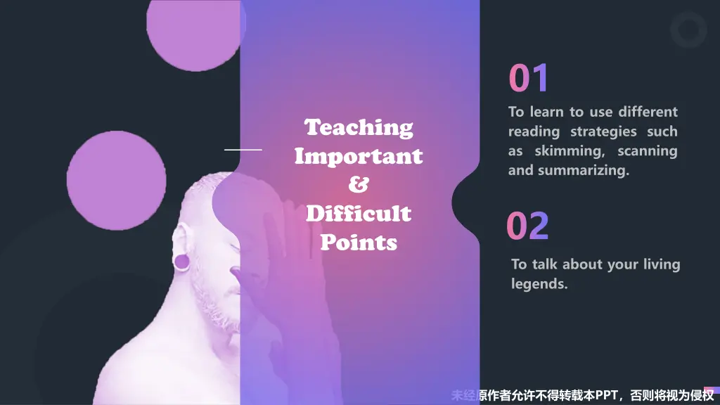01 to learn to use different reading strategies