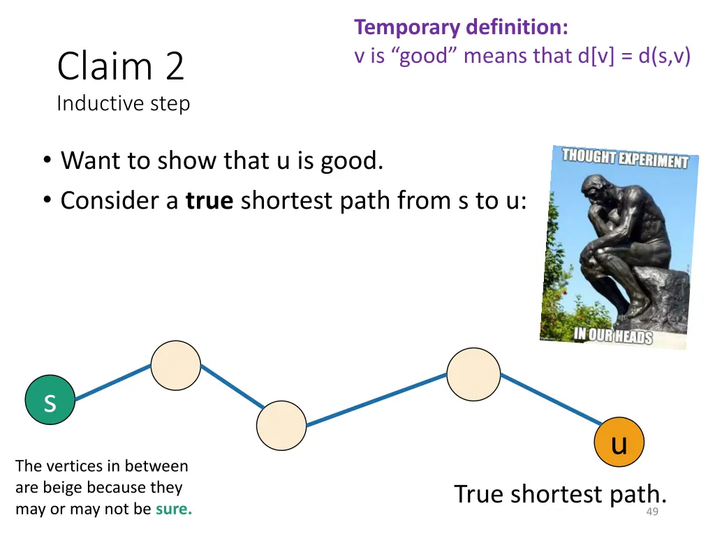 temporary definition v is good means that
