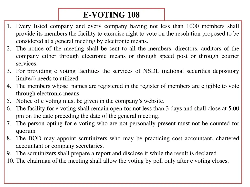 e voting 108