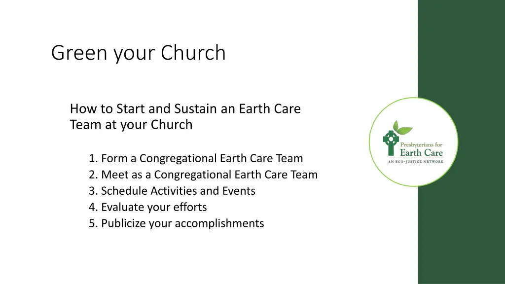 green your church 3