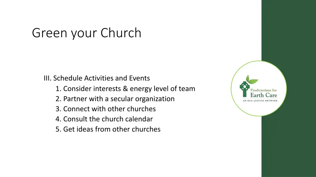 green your church 6