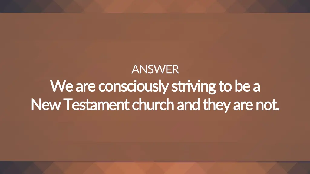 answer