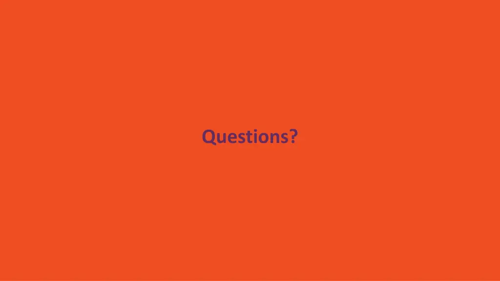 questions
