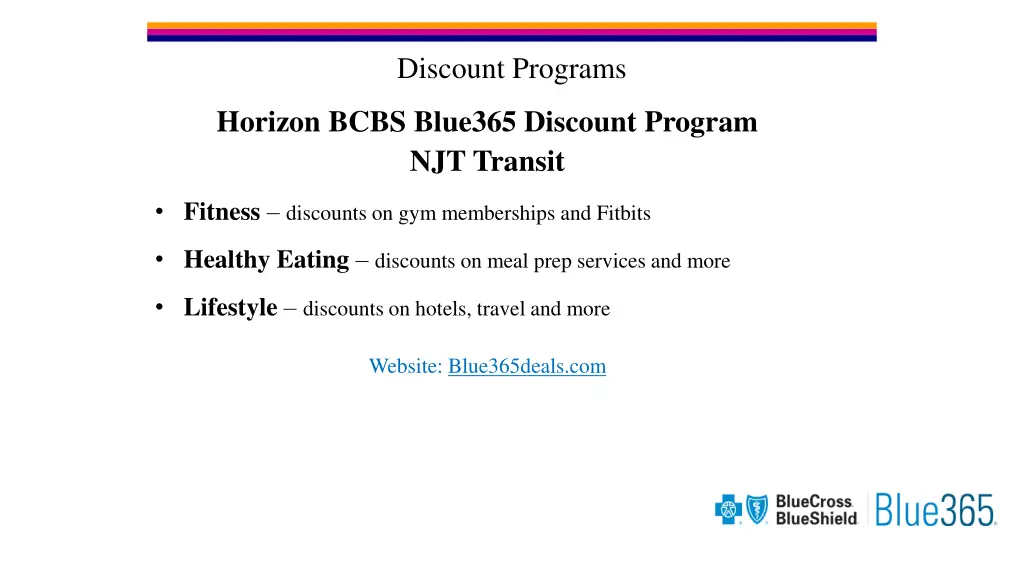 discount programs