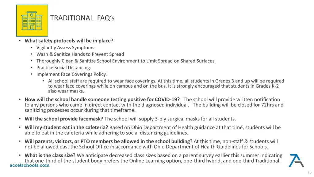 traditional faq s