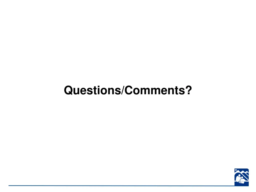 questions comments