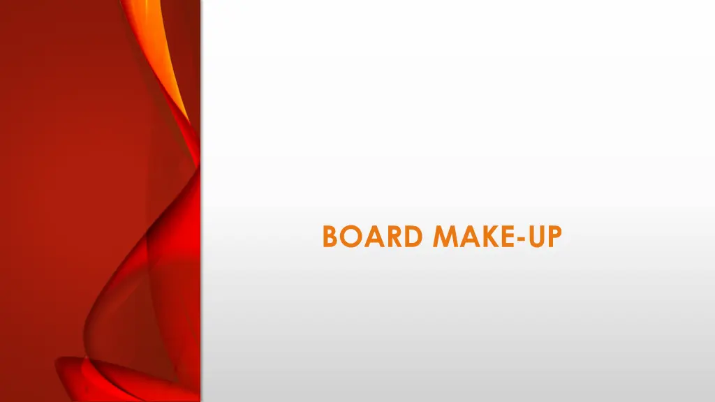 board make up
