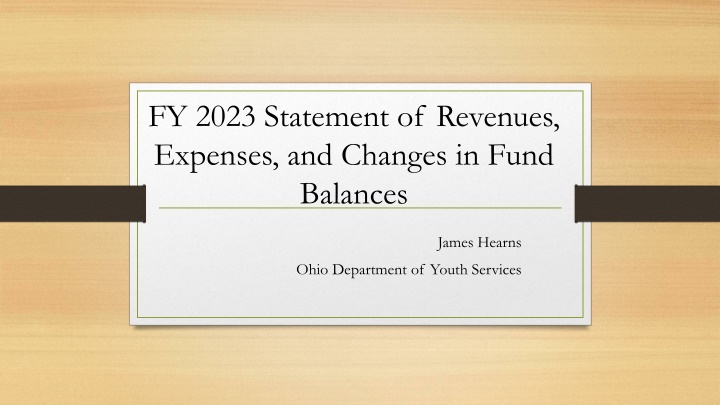 fy 2023 statement of revenues expenses