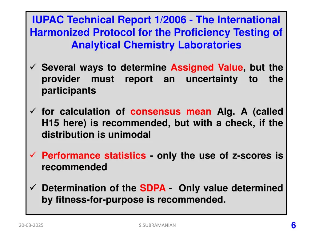 iupac technical report 1 2006 the international