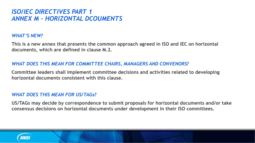 iso iec directives part 1 annex m horizontal