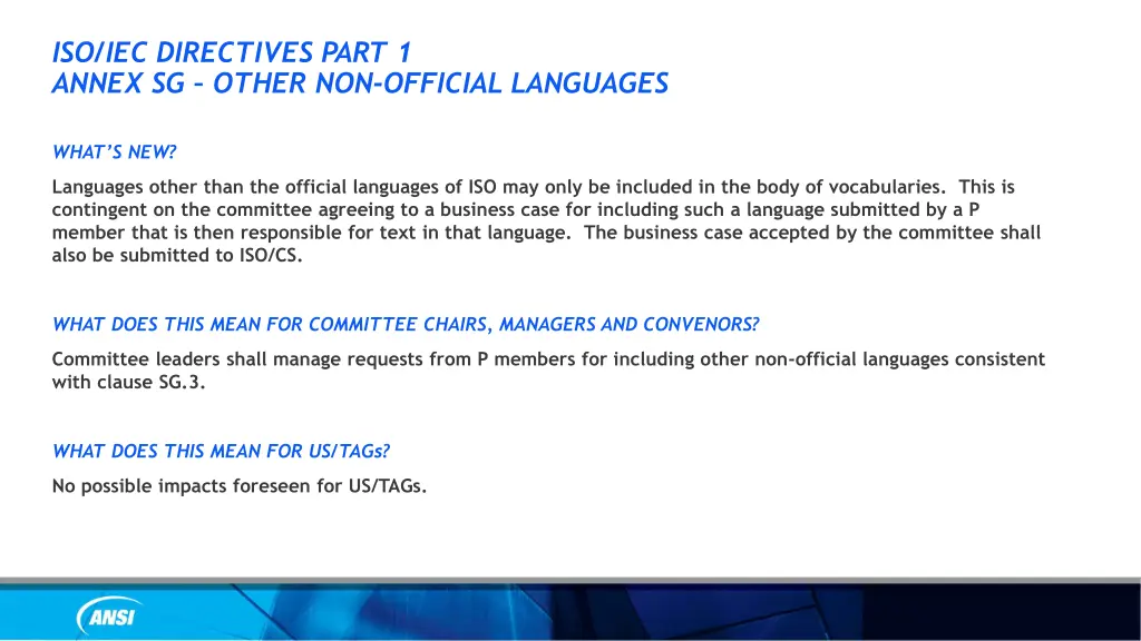 iso iec directives part 1 annex sg other