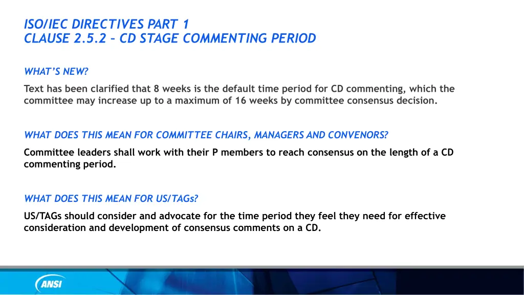 iso iec directives part 1 clause 2 5 2 cd stage