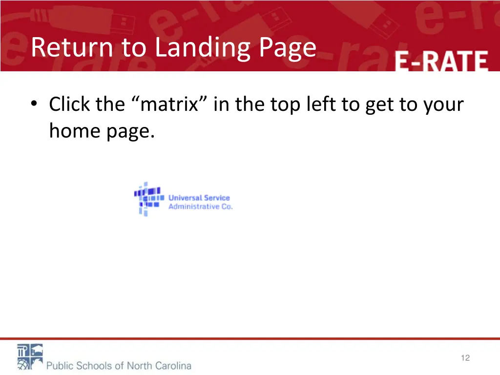 return to landing page