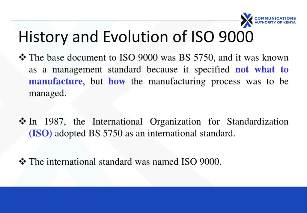 history and evolution of iso 9000 1