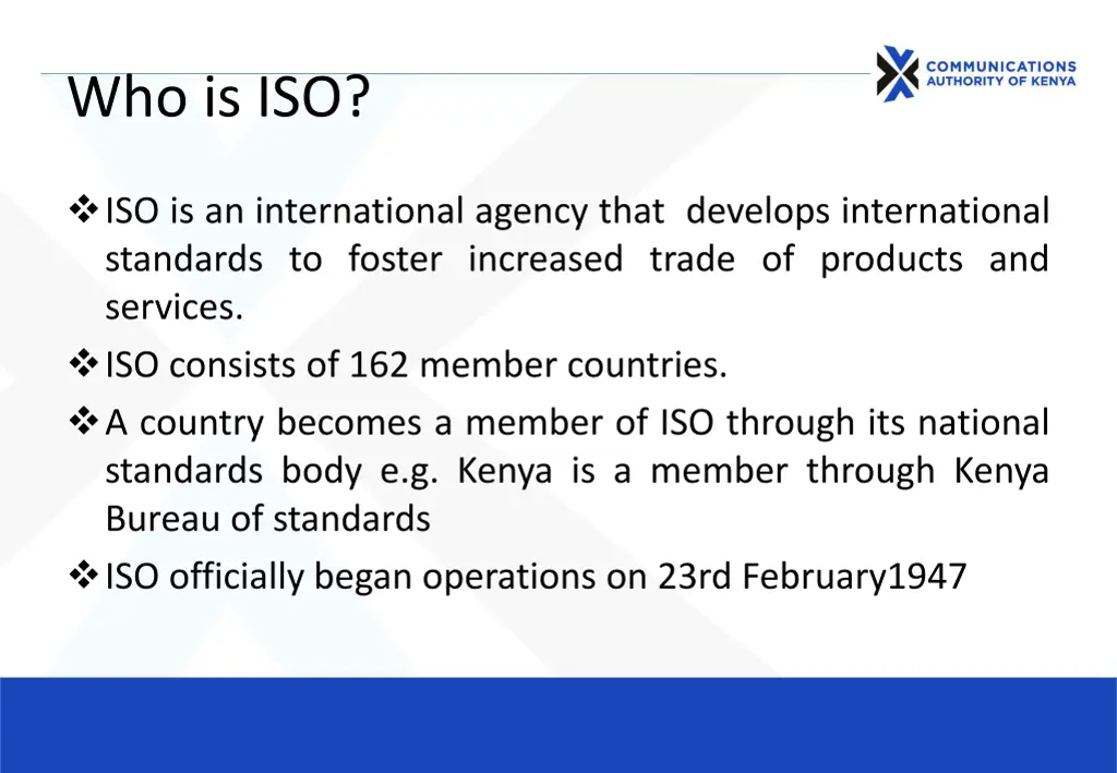 who is iso