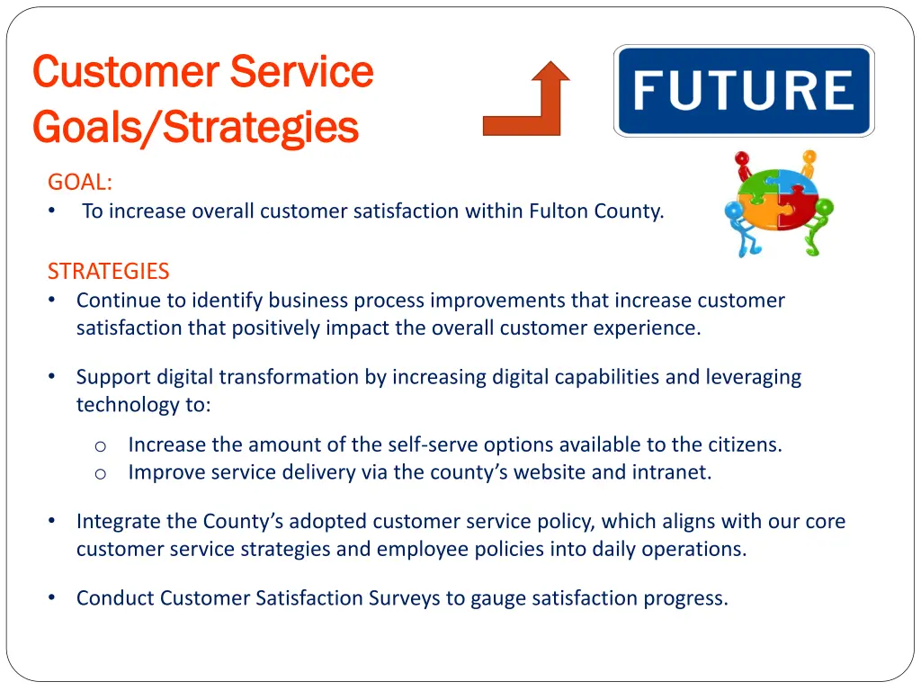 customer service customer service goals