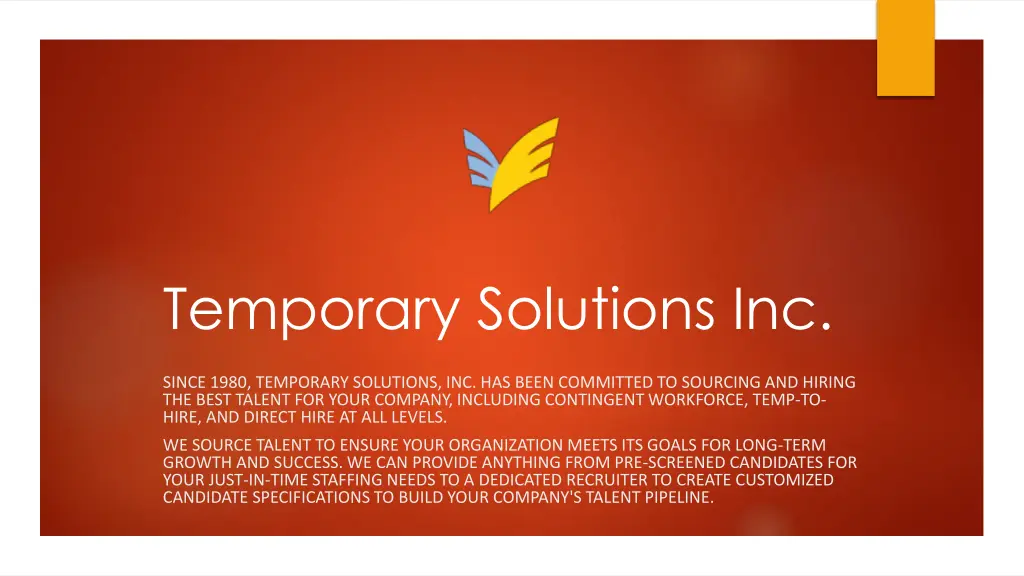 temporary solutions inc 1