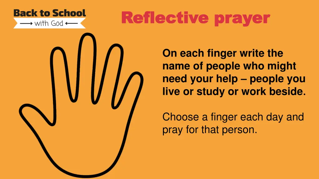 reflective prayer reflective prayer
