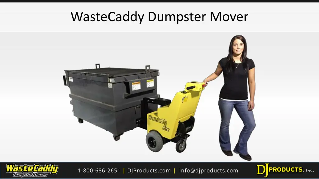 wastecaddy dumpster mover