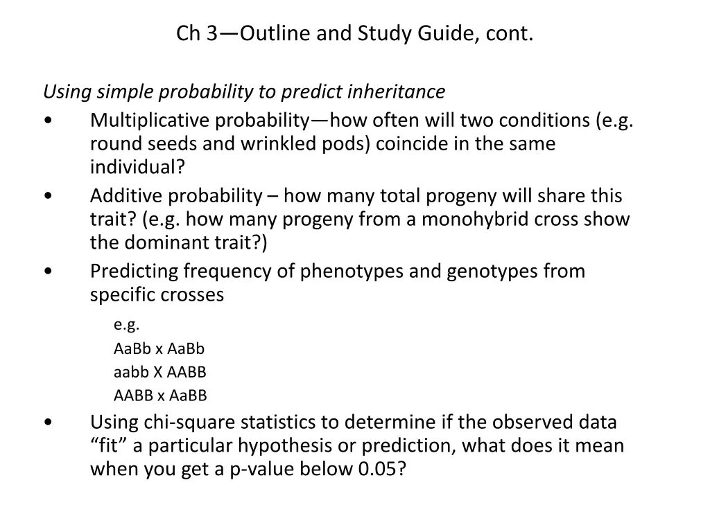 ch 3 outline and study guide cont