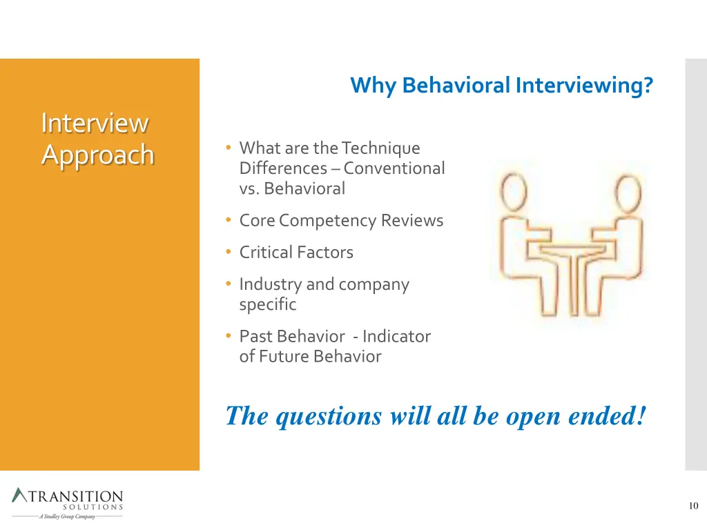 why behavioral interviewing