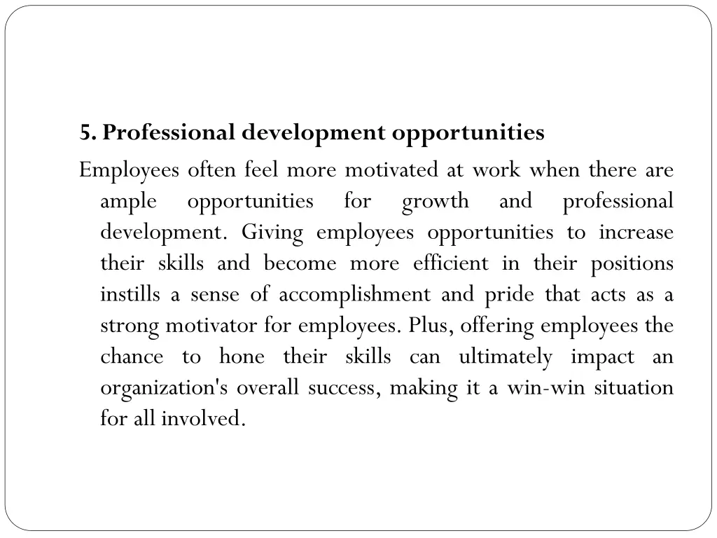 5 professional development opportunities