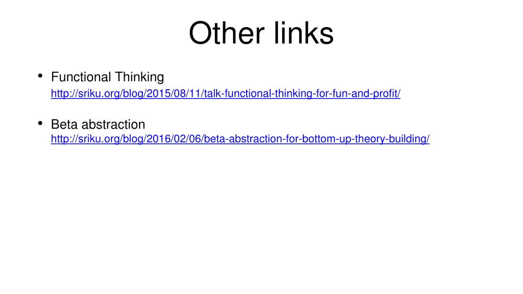 other links