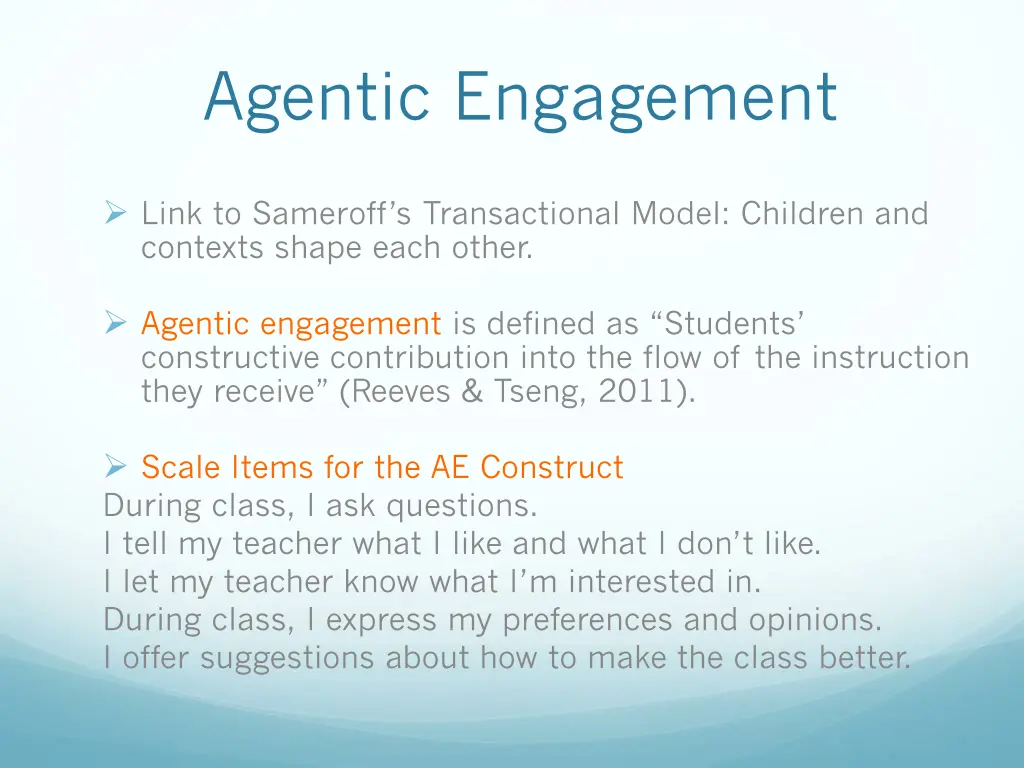 agentic engagement