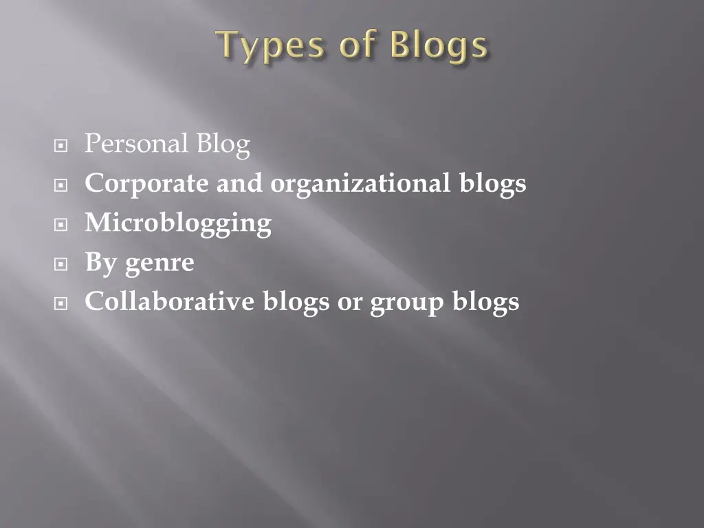 personal blog corporate and organizational blogs