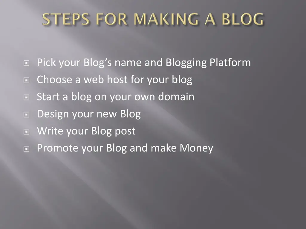 pick your blog s name and blogging platform