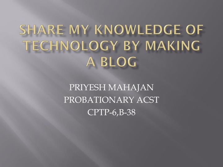 priyesh mahajan probationary acst cptp 6 b 38