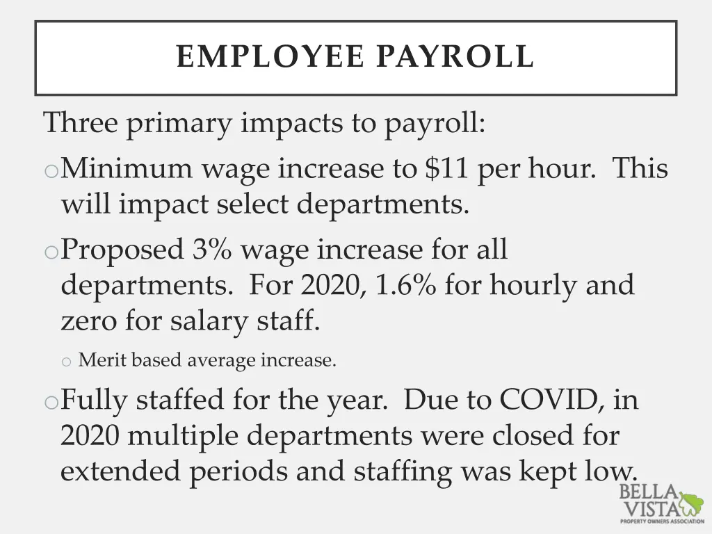 employee payroll