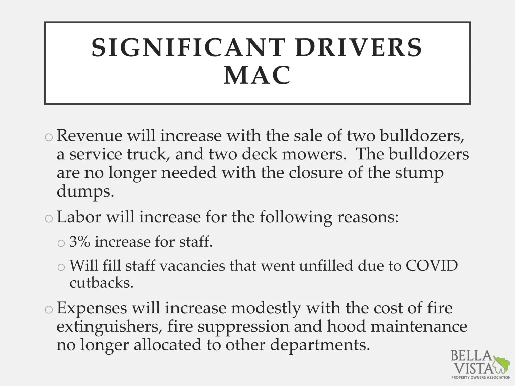 significant drivers mac