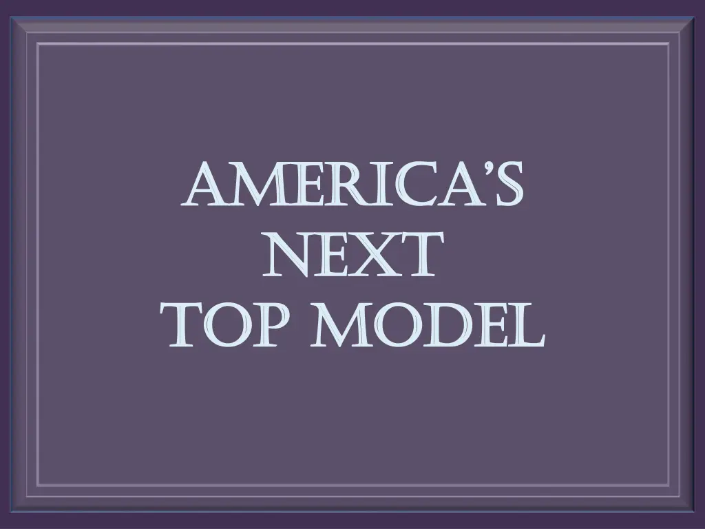 america s america s next next top model top model