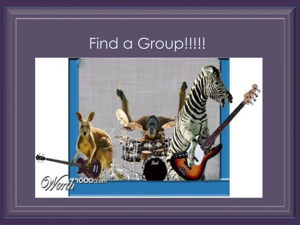 find a group