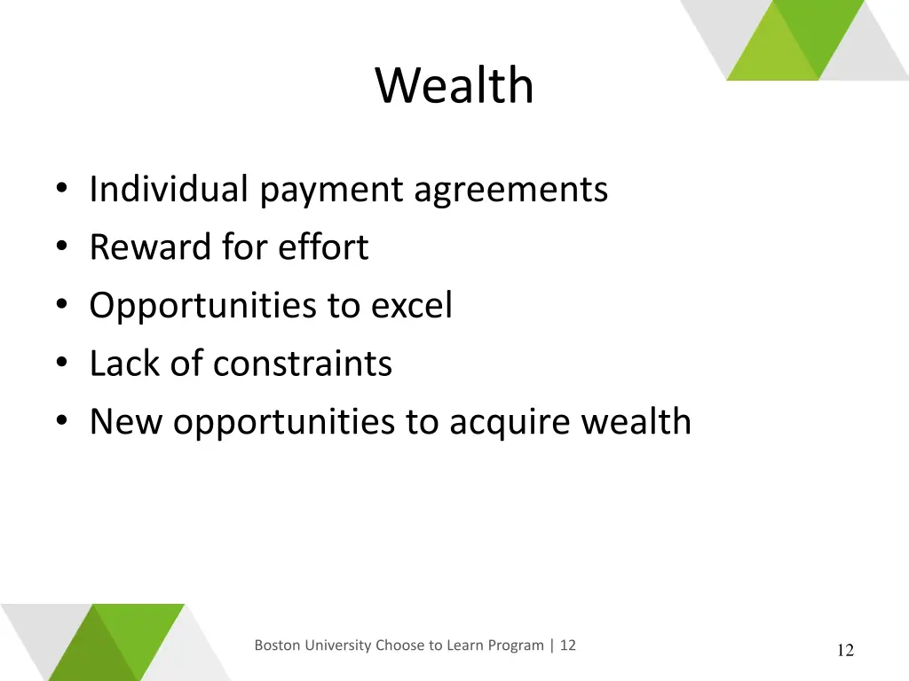 wealth