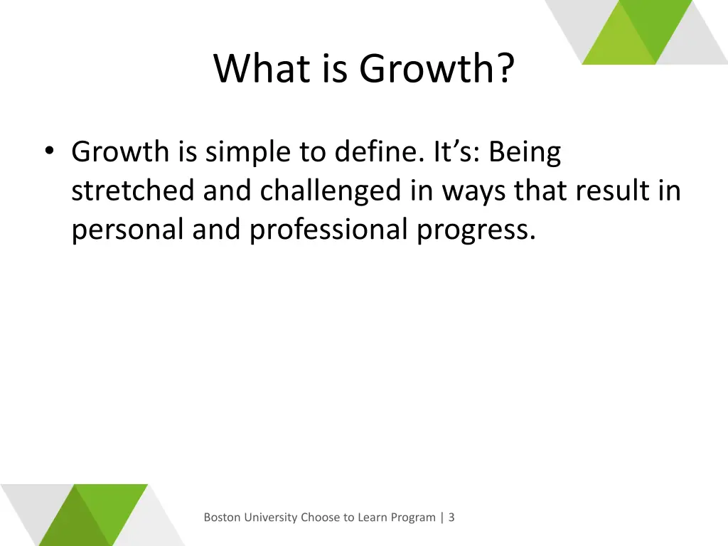 what is growth