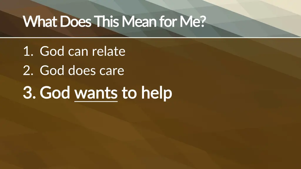 what does this mean for me what does this mean 2