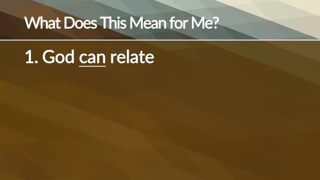 what does this mean for me what does this mean
