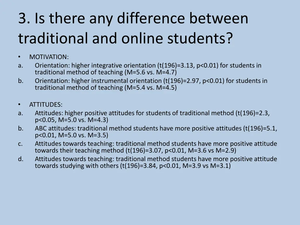 3 is there any difference between traditional