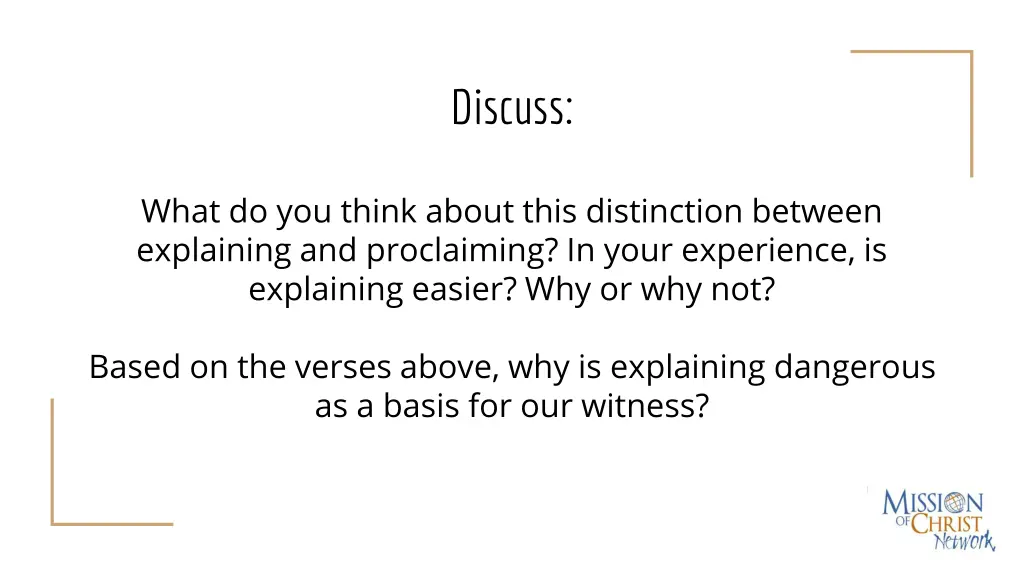 discuss 2