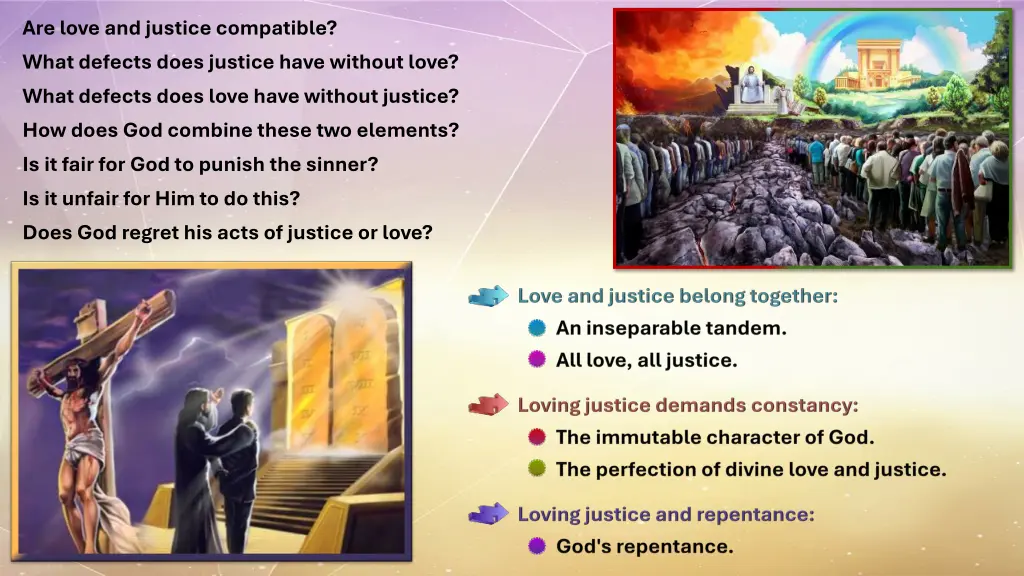 are love and justice compatible what defects does