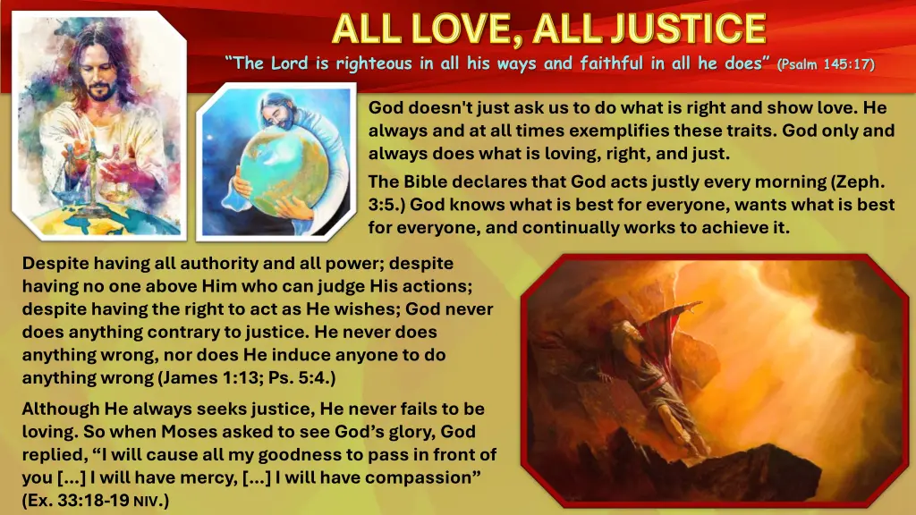 the lord is righteous in all his ways