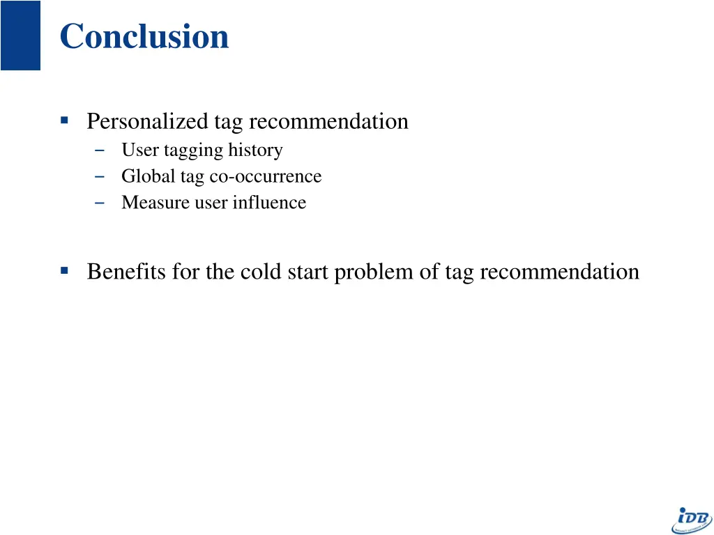 conclusion