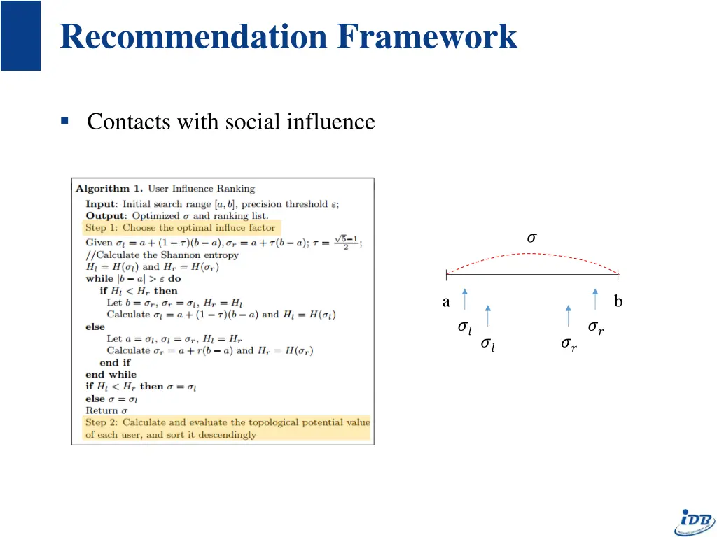 recommendation framework 1