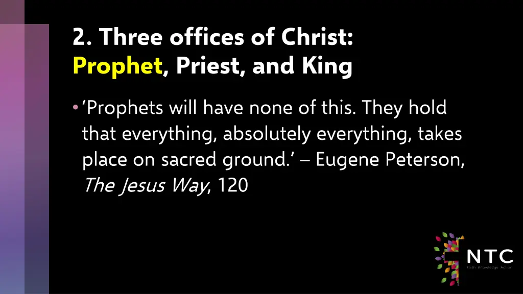 2 three offices of christ prophet priest and king 2