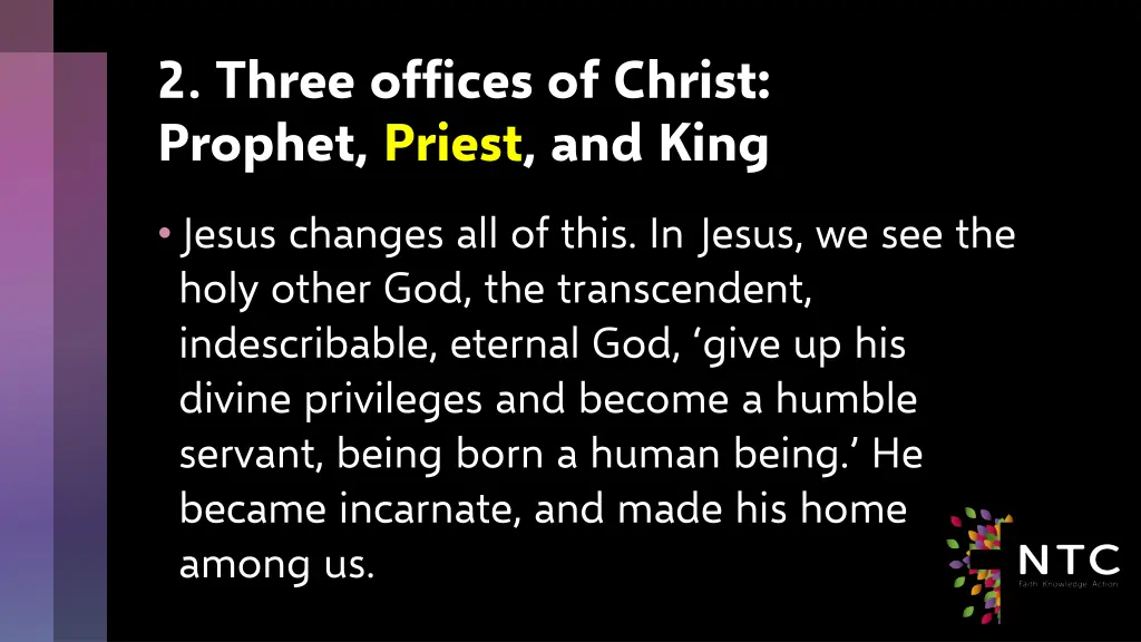 2 three offices of christ prophet priest and king 5